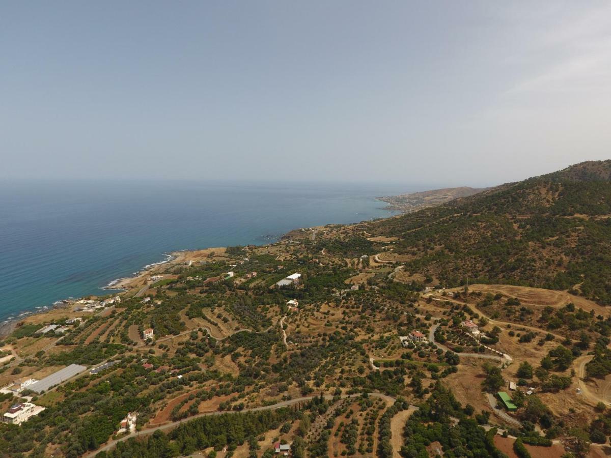 Martika Luxury Villa Agia Marina  Bagian luar foto
